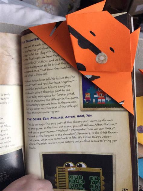 Fnaf bookmarks + tutorial .